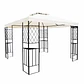 Pérgola Bahía Inglesa 3x3mt Marfil - Miniatura 2