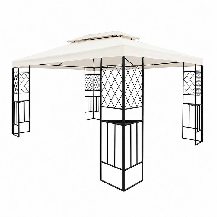 Repuesto Paño Pérgola Bahía Inglesa 3x4 mts Marfil 1