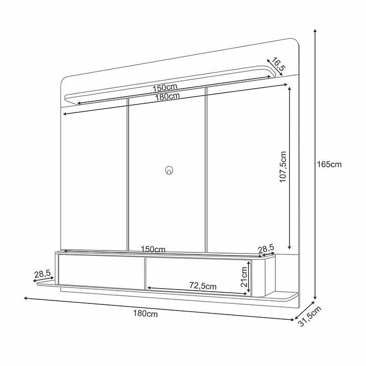 Home Panel Provenza 1.8 Tv 70