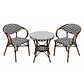 Set de Balcón Parisino Chevron 2 Personas - Miniatura 2