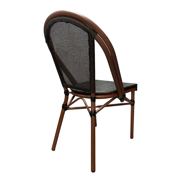 Silla Parisina Clásica café 4 unidades 4