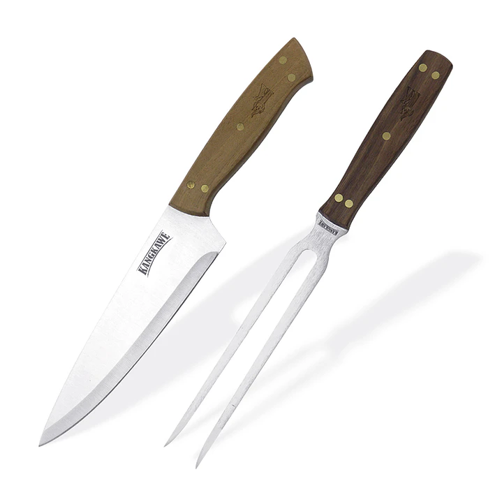 Set Parrillero Tabla + Cuchillo + Tenedor 2