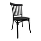 Silla Windsor Danubio negra - Miniatura 2