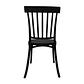 Pack 4 Silla Windsor Danubio negra - Miniatura 5