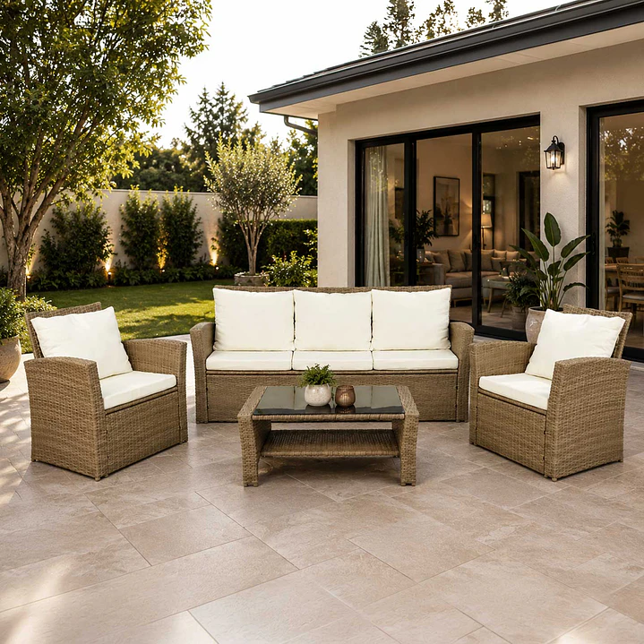 Juego de Living Terraza Josefina 5 personas 1