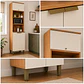 Mueble cocina microondas Selene Jequitiba / Off White - Miniatura 3