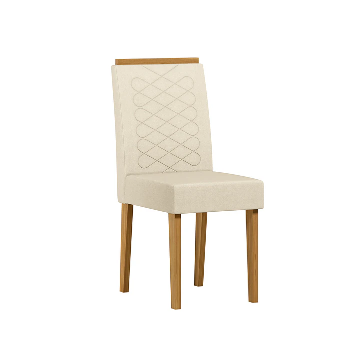 Juego de comedor 1.80 Aurea 8 sillas Beige 4
