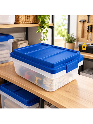 Caja plástica Clipsafe Pequeña 15 Litros