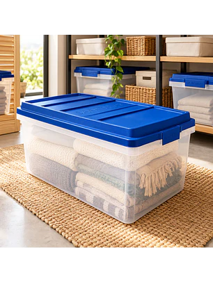 Caja plástica CLIPSAFE Grande 54 Litros