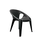 Silla plástica con Brazo Space café - Miniatura 3