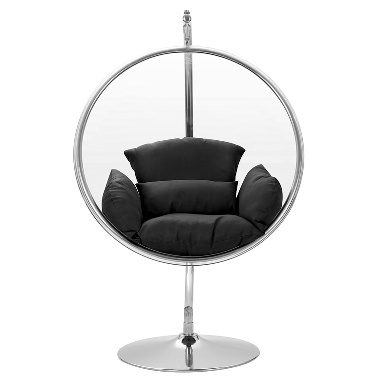 Silla Colgante Transparente Bubble Chair - Estructura Plat