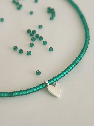 Corazón Mini Color Menta