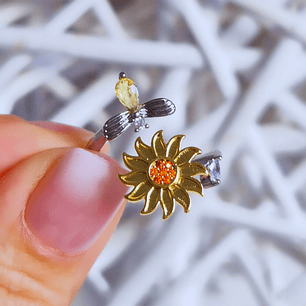 Anillo 🌼 y 🐝 