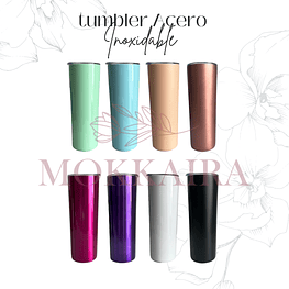 Tumbler acero inoxidable 