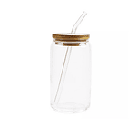 Vaso lata con tapa sublimable 16oz 