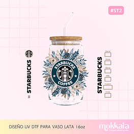 Lámina Starbucks UV DTF