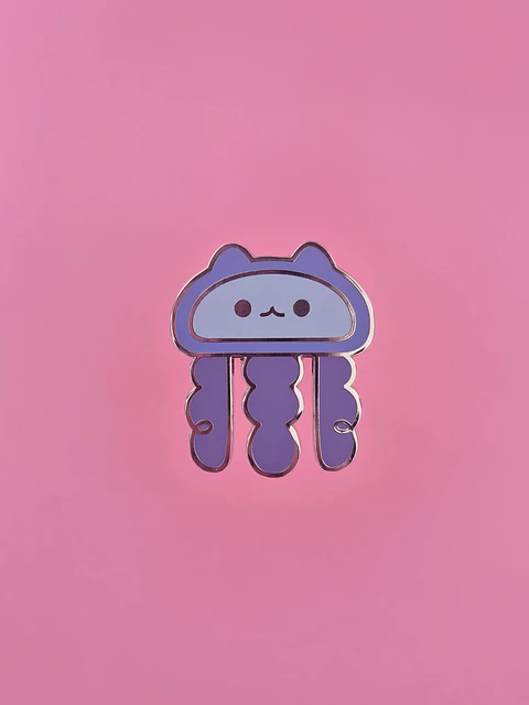 Pin Gatito Medusa