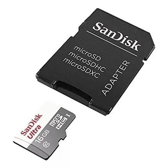 Tarjeta de memoria SanDisk Ultra 16 GB con Adaptador SD 1