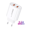 Cargador Vidvie 2.4a 2USB Ple233 Lightning 2