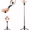 Aro De Luz Selfie Stick Trípode Bluetooth Y Control V01s 2