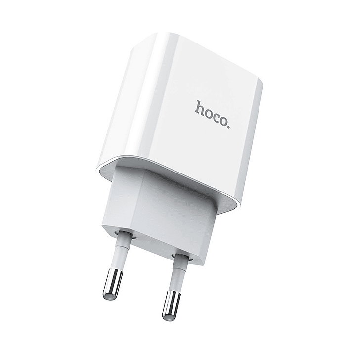 Adaptador Corriente Pared Hoco C76A Plus USB-C 20w 1