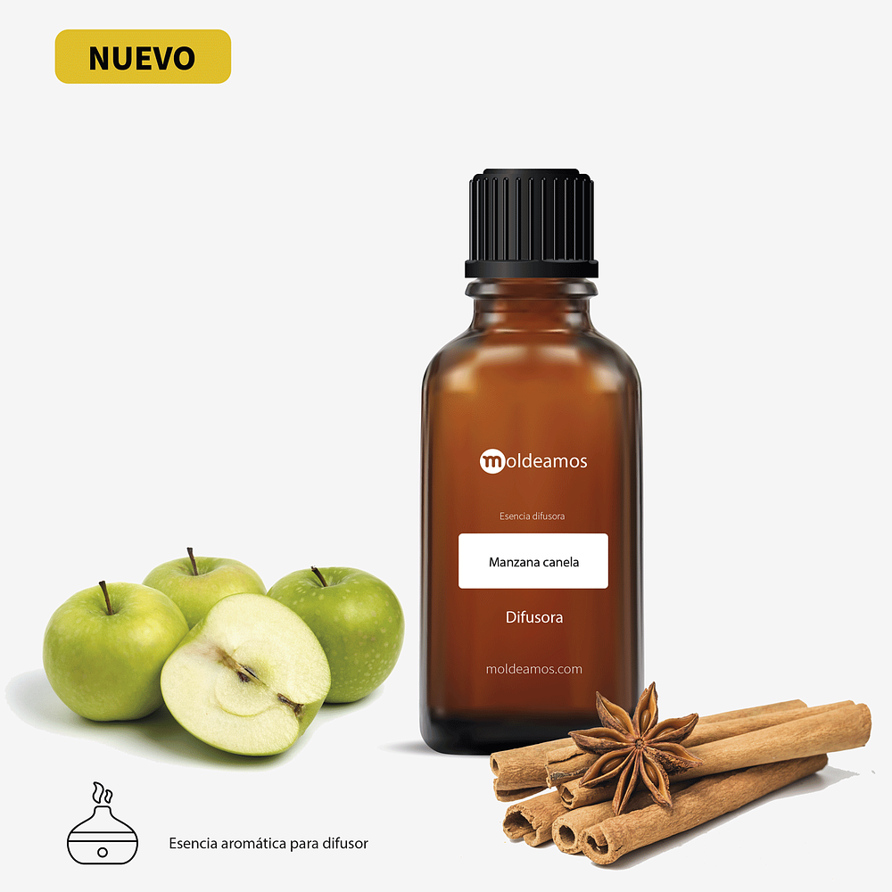 Esencia difusora manzana canela