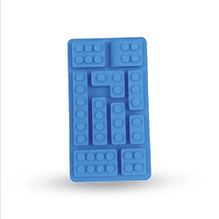 Molde bloques Lego diferentes tamaños x 10 cavidades