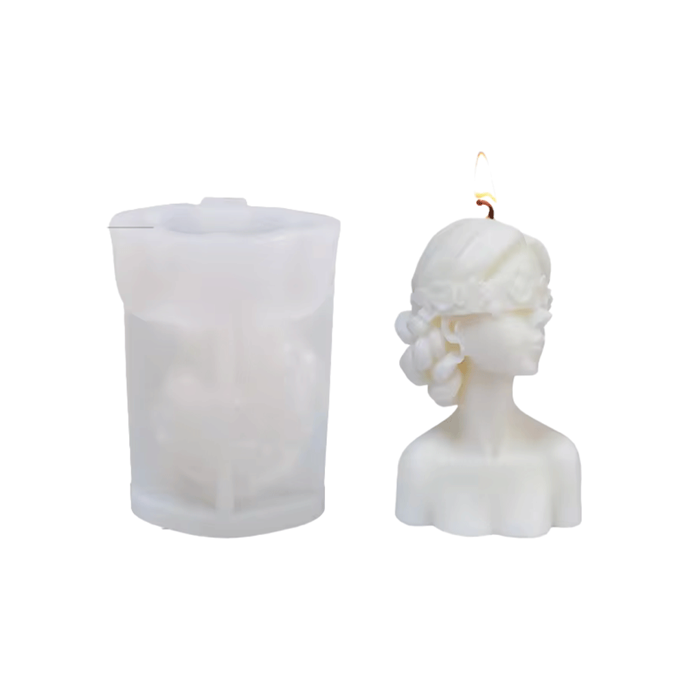 Mujer venda rosas pequeña