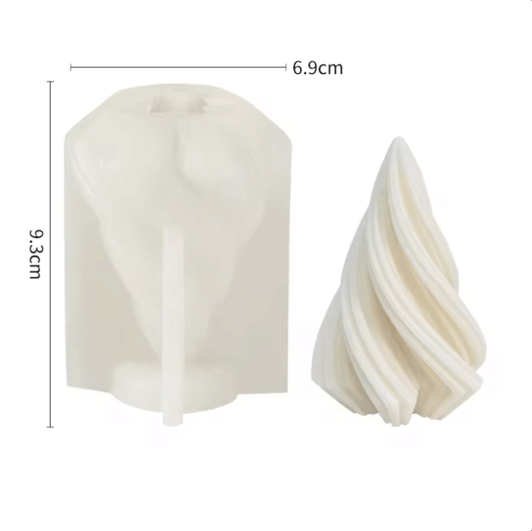 Molde silicona vela arbol N