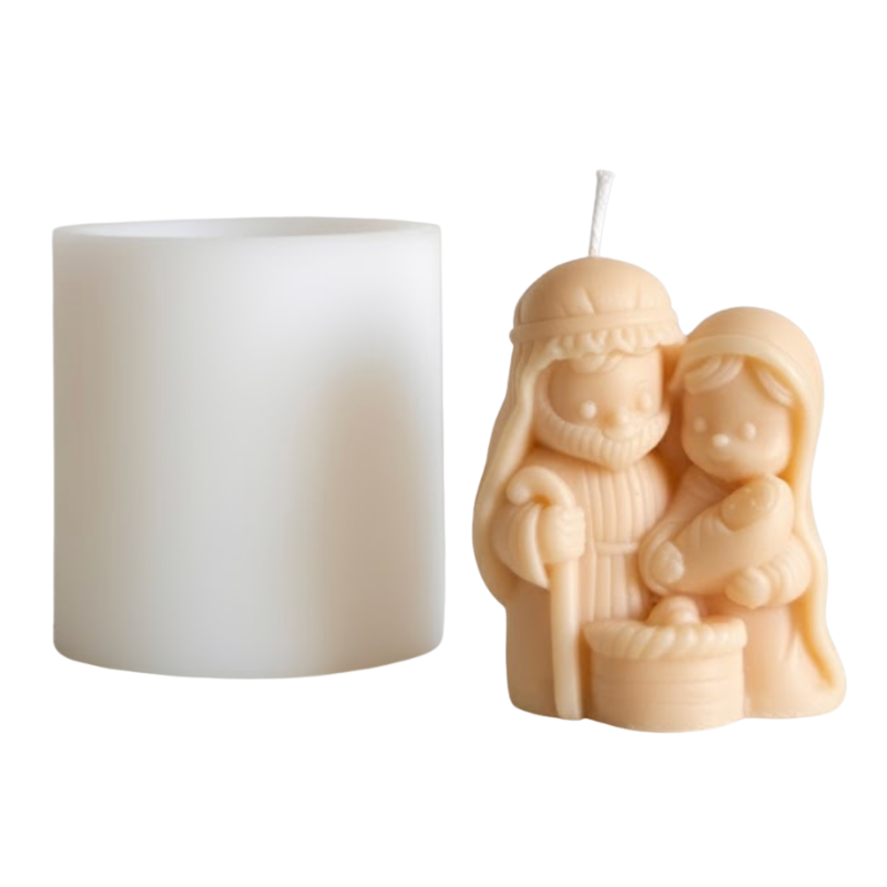 Molde navidad pesebre nacimiento 6cm