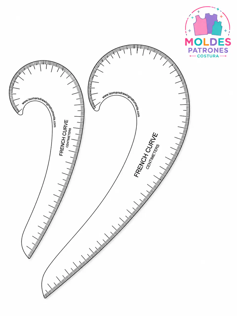 Kit Imprimible Reglas Curvas De Costura PDF 5