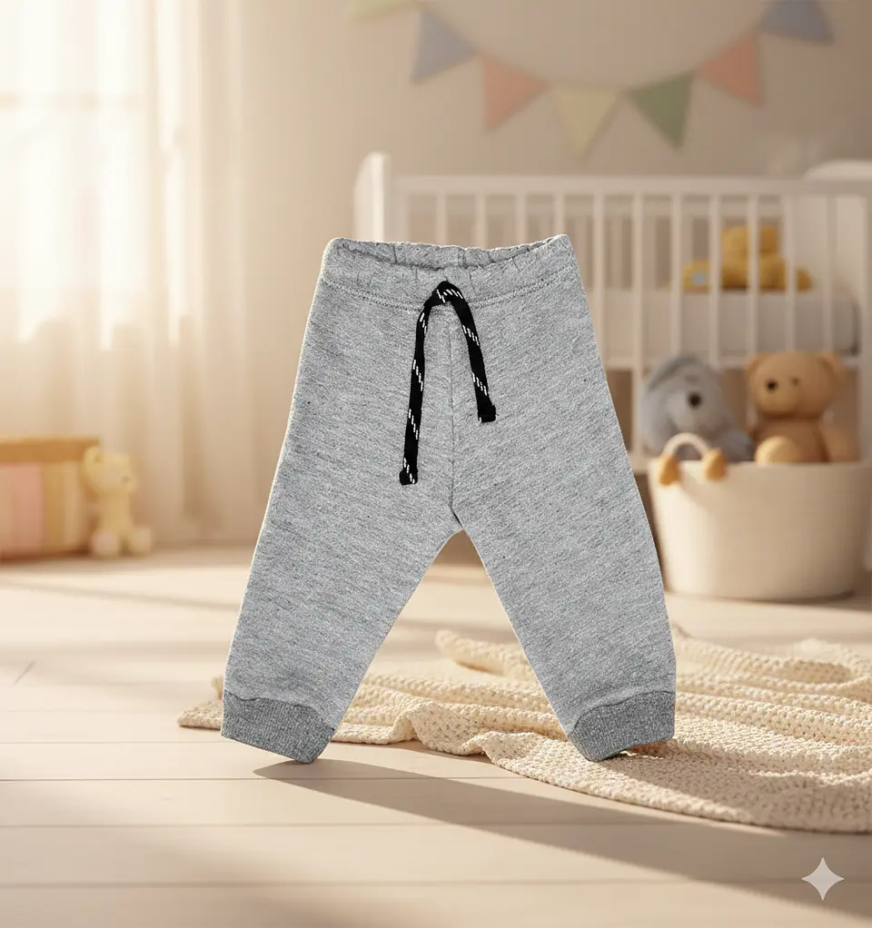 Molde Digital Pantalon Bebe Con Puño Pack Talles 1 Al 5 3