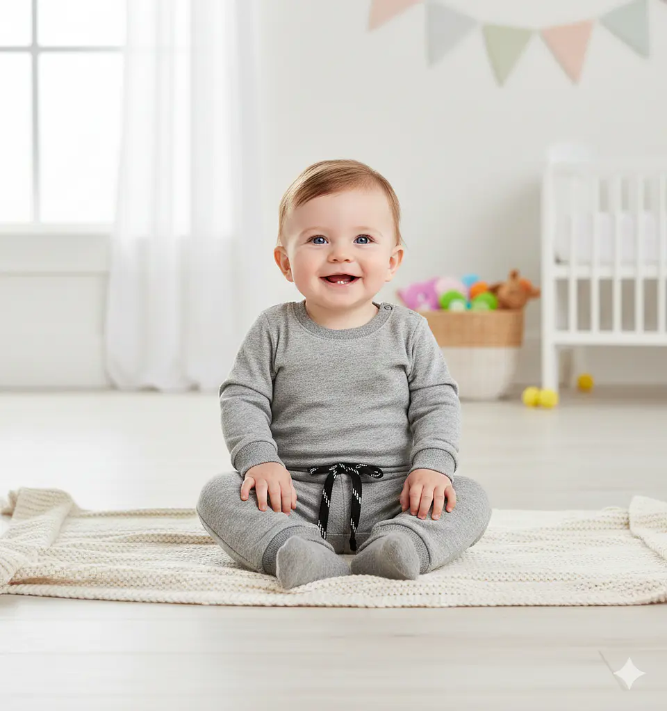 Molde Digital Pantalon Bebe Con Puño Pack Talles 1 Al 5 4