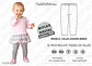 Molde Patron Calza Legging Bebes Pack Talles 6m/9m/1/2/4 - Miniatura 1