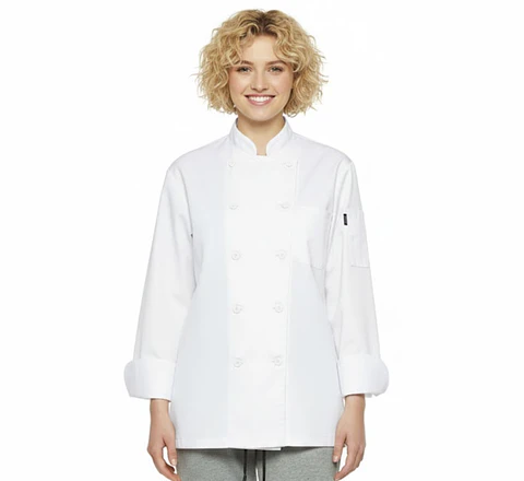 Molde Digital Chaqueta Chef Solapa Vertical Talles S A Xxl