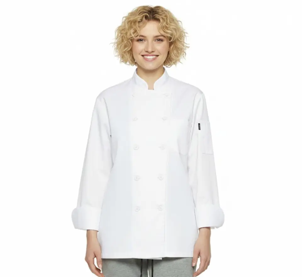 Molde Digital Chaqueta Chef Solapa Vertical Talles S A Xxl 1