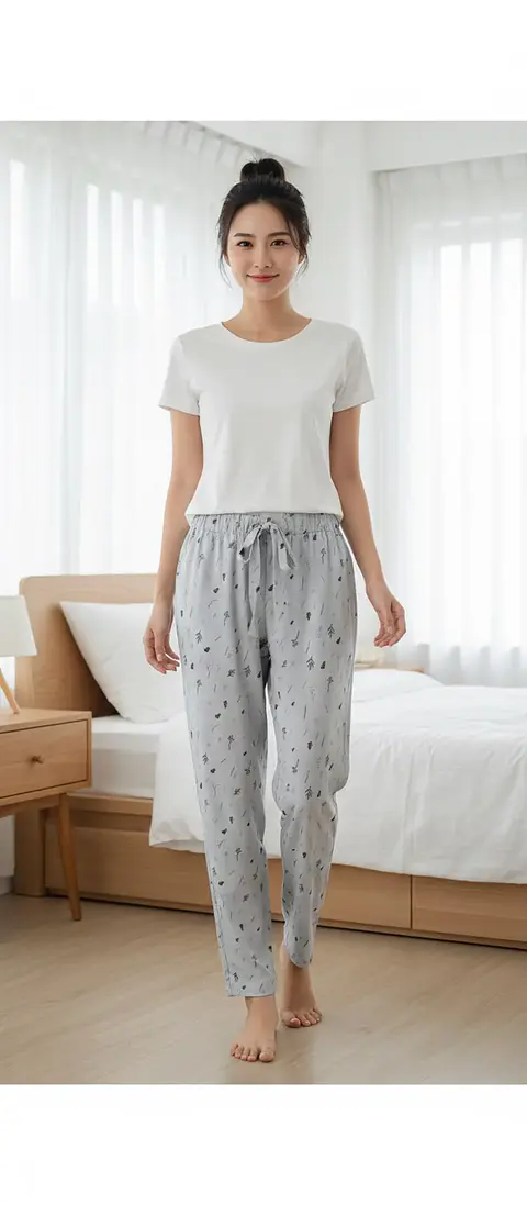 Molde Digital Pantalon Pijama Mujer Pack Talles S A Xxl