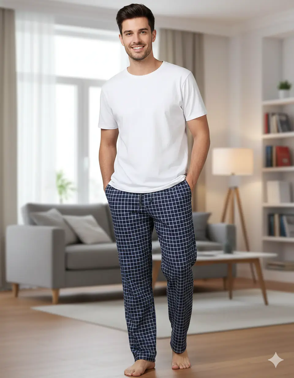 Molde Digital Pantalon Pijama Hombre Patron Pack 5 Talles! 1