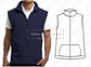 Molde Patron Imprimible Chaleco Unisex Talles Del Xs Al Xl - Miniatura 1
