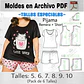 Moldes En Pdf Imprimibles De Ropa Pijama Talles Especiales - Miniatura 1