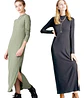 Molde Digital Vestido 1 Tajo Cuello Alto Pack 5 Talles! - Miniatura 2