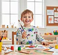 Molde Digital Buzo Bebe Abertura 1 Hombro,pack Talles 1 Al 5 - Miniatura 1