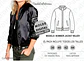 Molde Patrón Imprimible Bomber Jacket Mujer Del 38 Al 44 - Miniatura 1