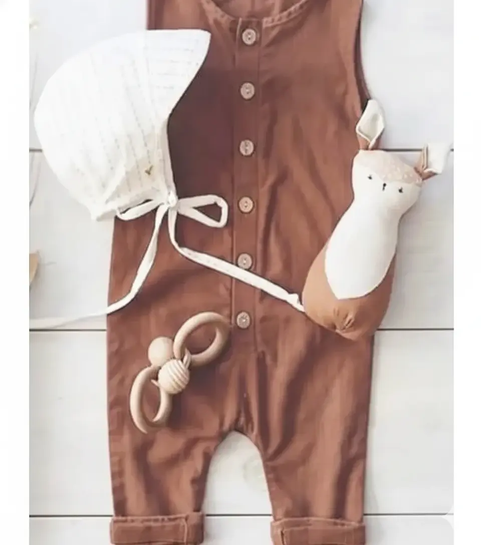 Molde Digital Mameluco Bebe C/abotonadura Pack Talles 1 Al 5 2