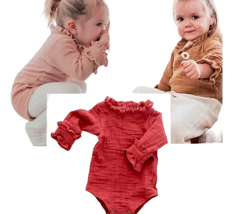 Molde Digital Body Beba Puños Con Volados, pack Talles 1 Al 5