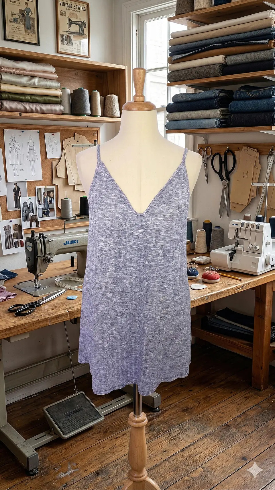 Molde Digital Vestido Escote V Ambos Lados Talles S Al Xxl 1