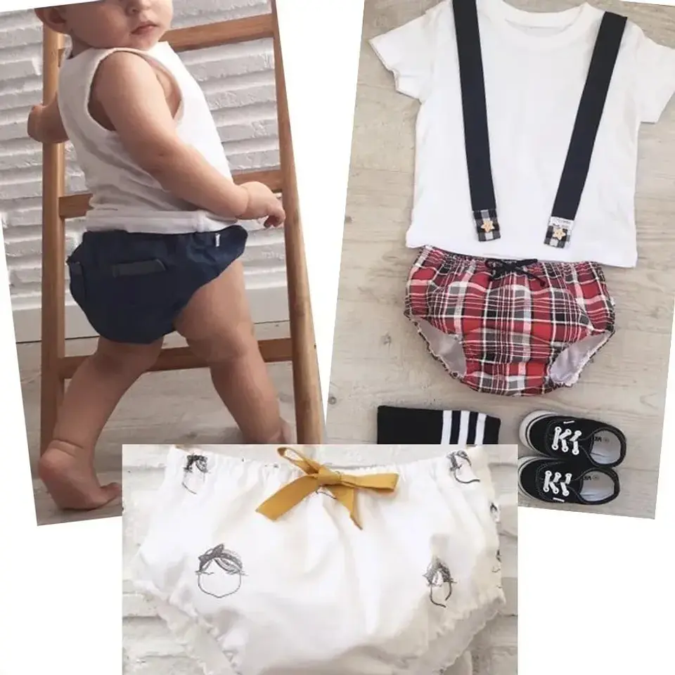 Molde Digital Pañalero - Bombachudo Bebe, pack Talles 1 Al 5! 1