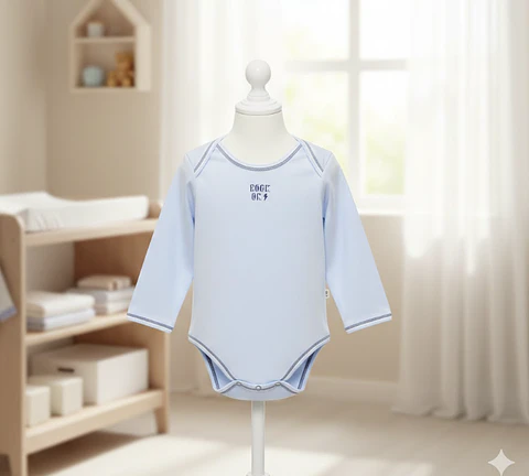 Molde Digital Body Bebe Hombros Cruzados Talles 1 Al 5