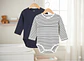 Molde Digital Body Bebe Manga Larga Pack Talles 1 Al 5 - Miniatura 1