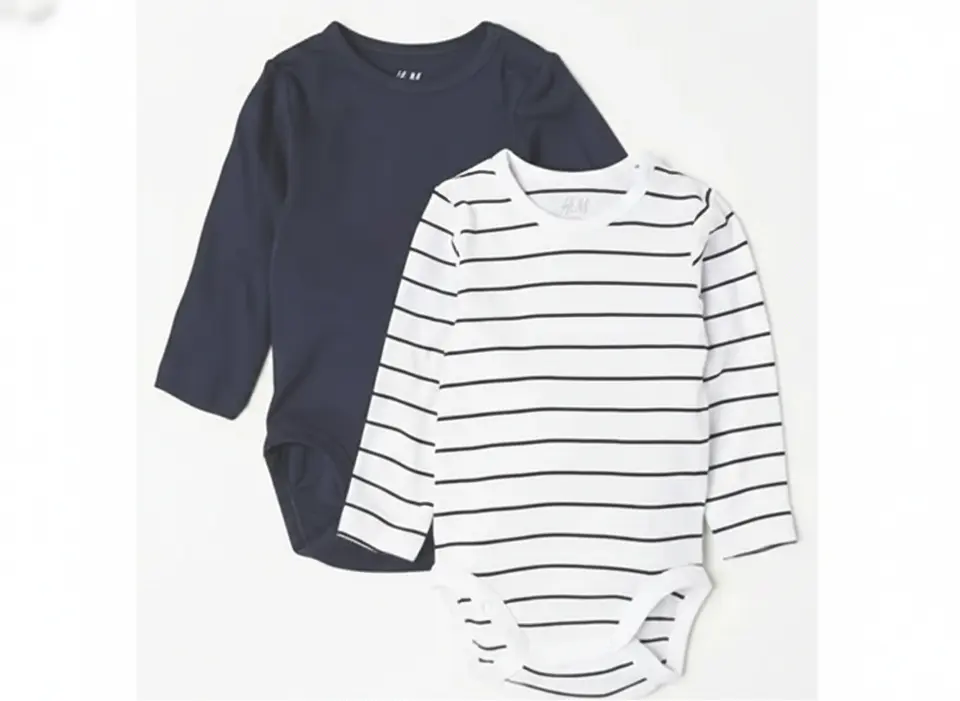 Molde Digital Body Bebe Manga Larga Pack Talles 1 Al 5 2